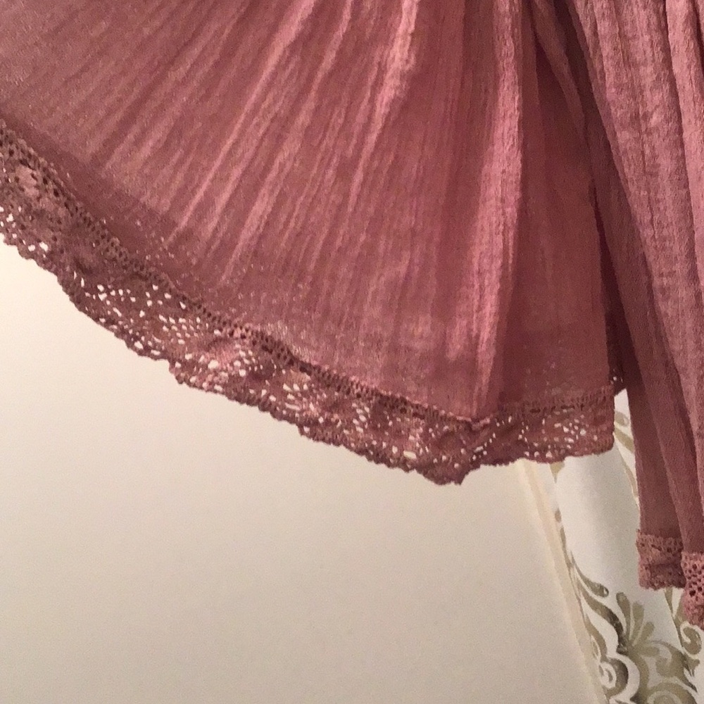 Jen's Pirate Booty Pink Bell Sleeve Blouse - Picture 4 of 6